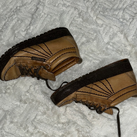 Mephisto Rainbow lace-up shoes in brown leather - Picture 3 of 13